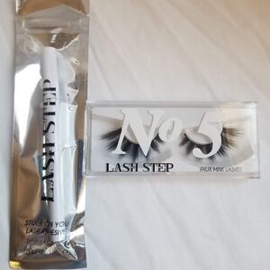 Lash Step Faux Mink Lashes & Lash Step Stuck On You Lash Adhesive